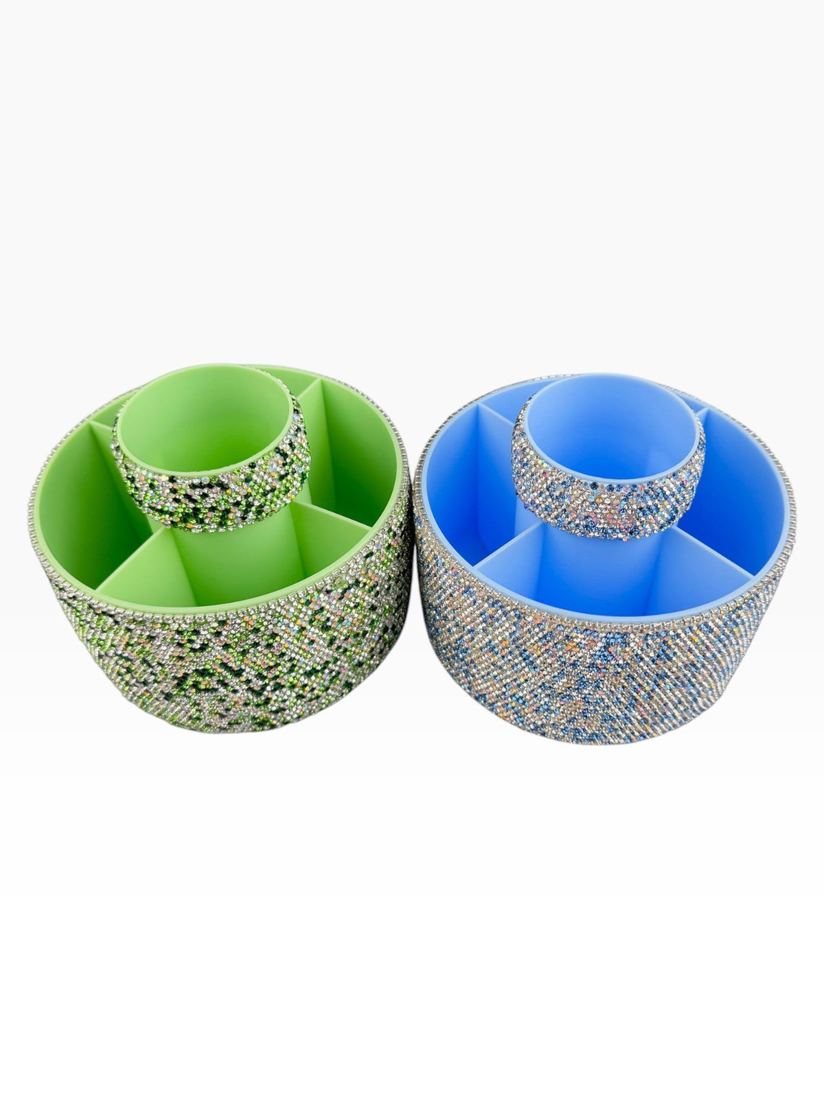 Ceramic Rhinestone Makeup Brush Rotatable Holder 5 Slot CR0001 - view 18
