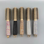 Ceramic Rhinestone Round Hair Brush CR0008