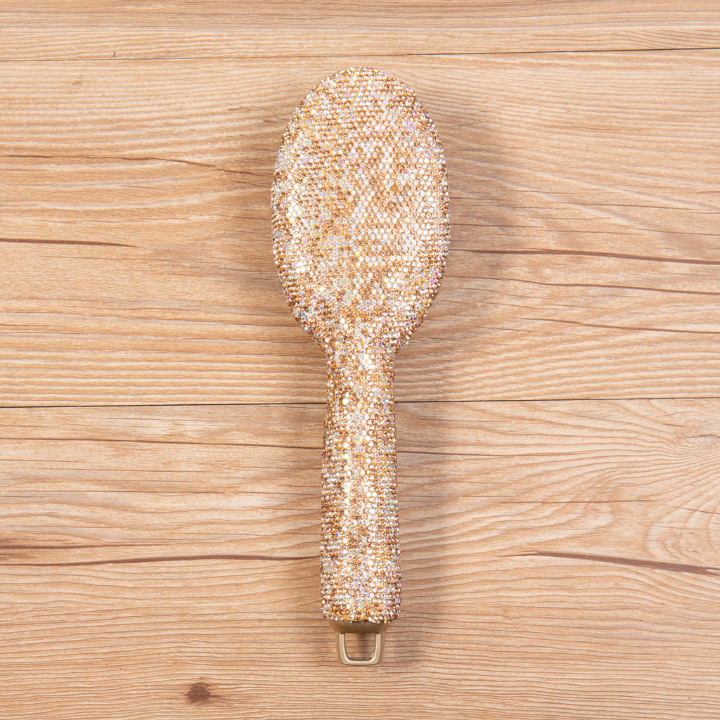 Ceramic Rhinestone Hair Brush CR0009