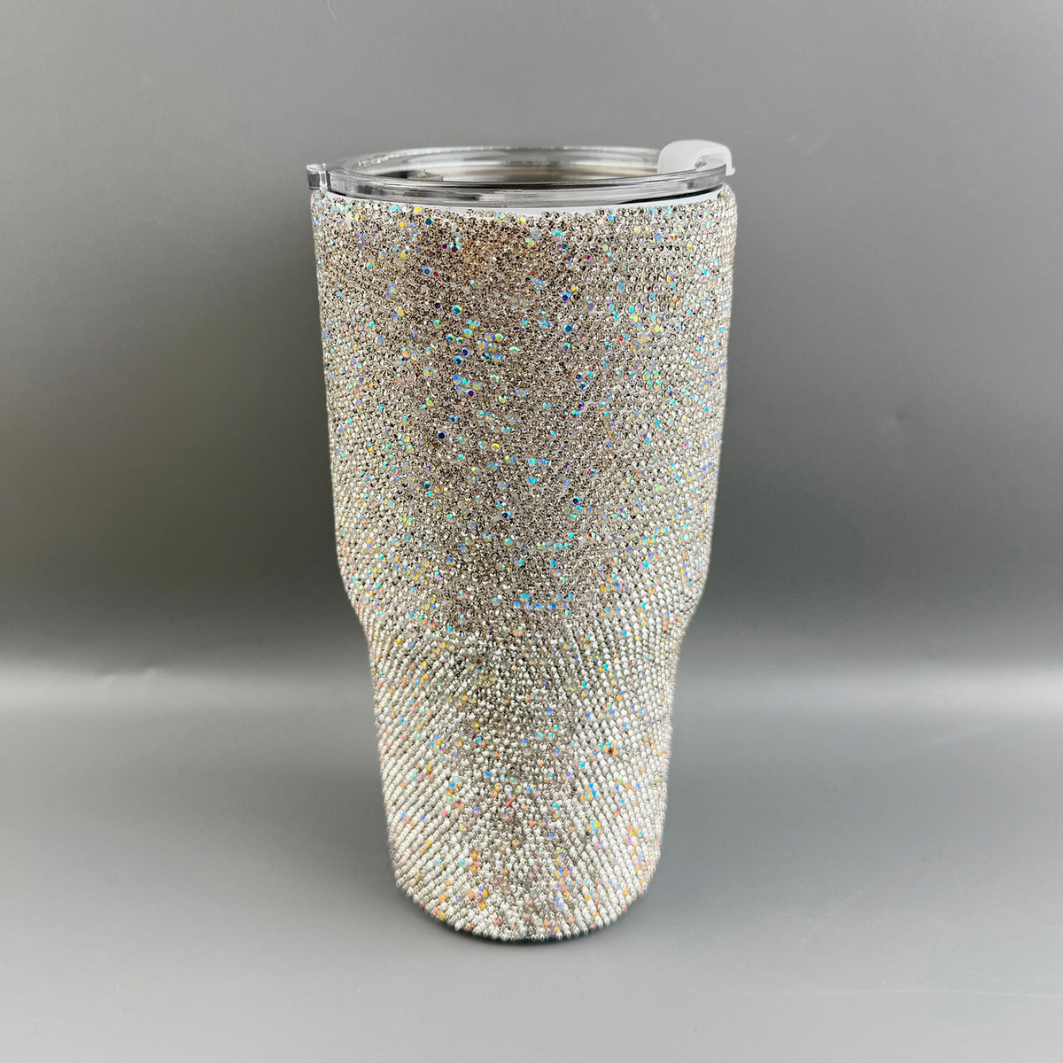 Ceramic Rhinestone Stainless Steel Thermos Mug 30oz CR0013