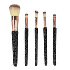 5PCS Ceramic Rhinestone Make Up Brush Set CR0016
