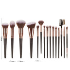 5PCS Ceramic Rhinestone Make Up Brush Set CR0016