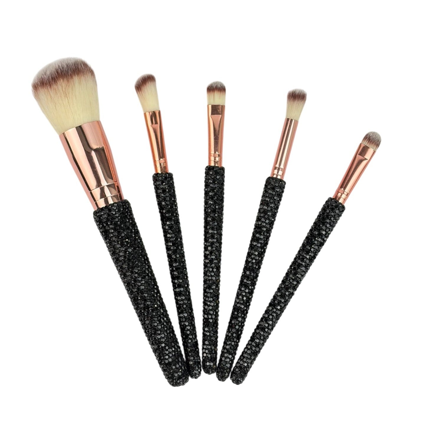 5PCS Ceramic Rhinestone Make Up Brush Set CR0016