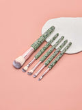 5-Piece Ceramic Rhinestone Makeup Brush Set CR0016 - view 6