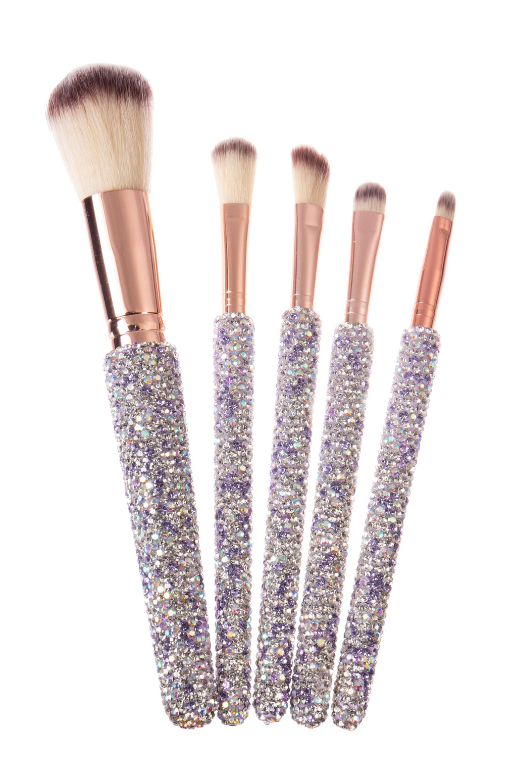 5PCS Ceramic Rhinestone Make Up Brush Set CR0016
