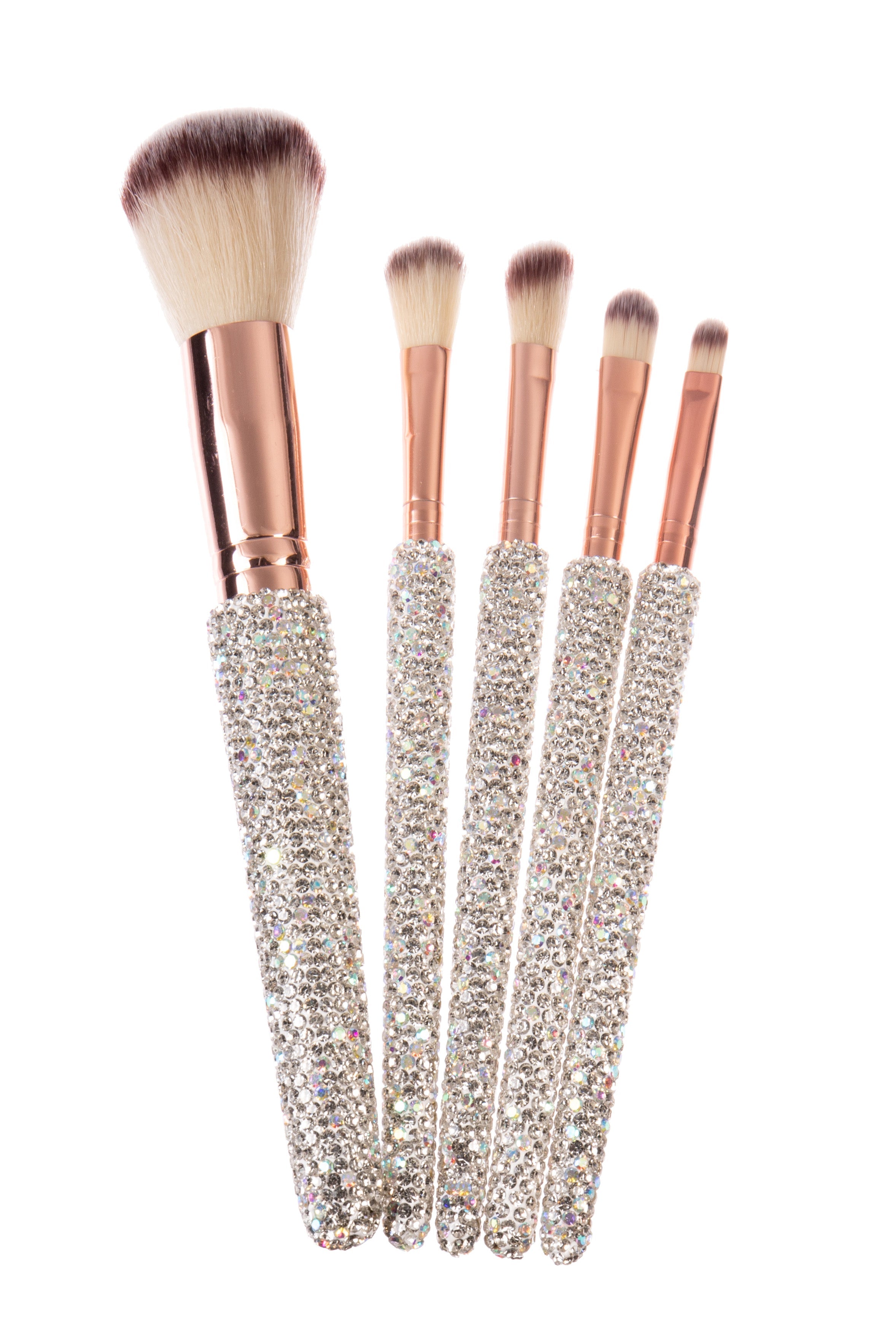 5PCS Ceramic Rhinestone Make Up Brush Set CR0016