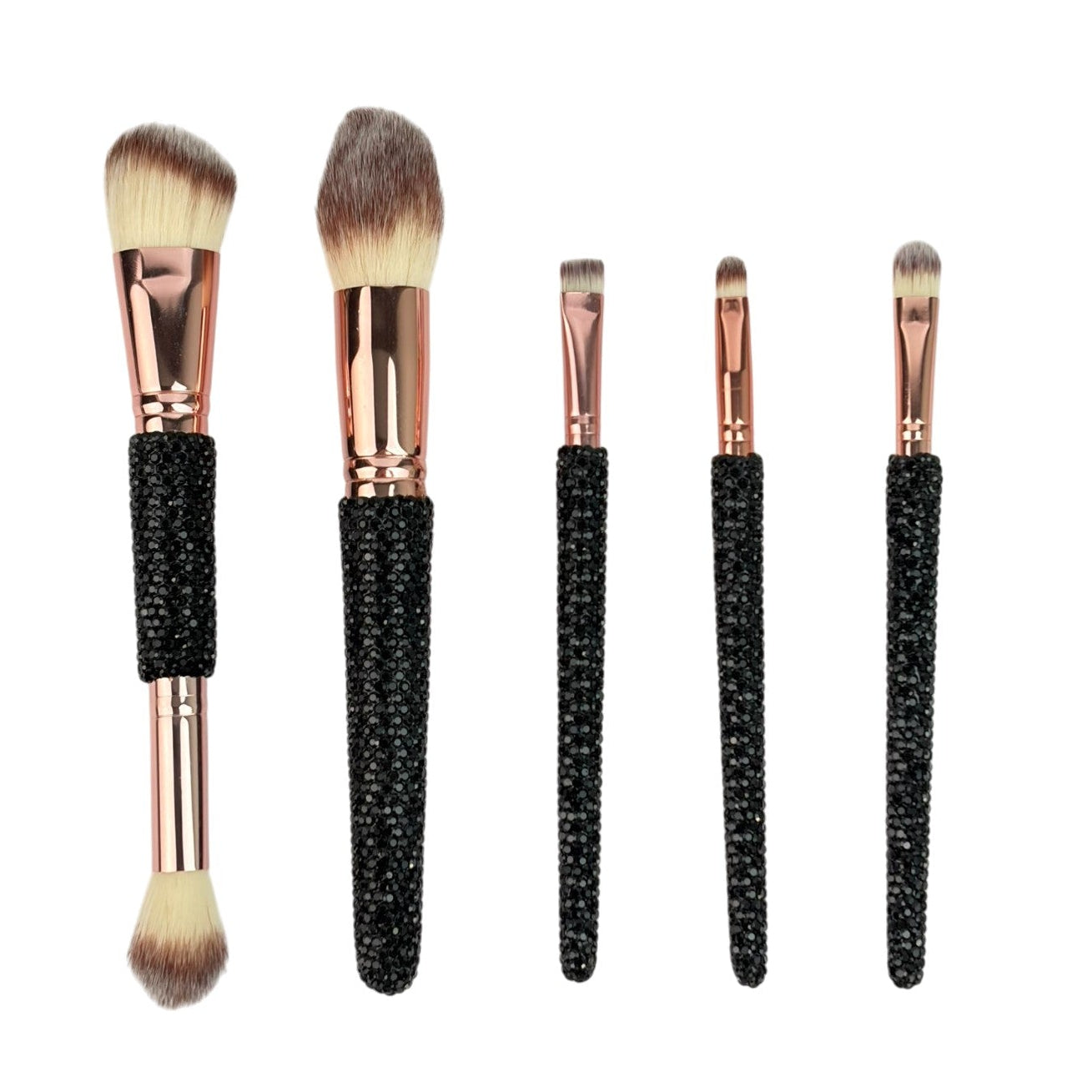 5PCS Ceramic Rhinestone Make Up Brush Set CR0017