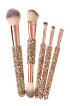 5PCS Ceramic Rhinestone Make Up Brush Set CR0017
