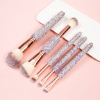 5PCS Ceramic Rhinestone Make Up Brush Set CR0017