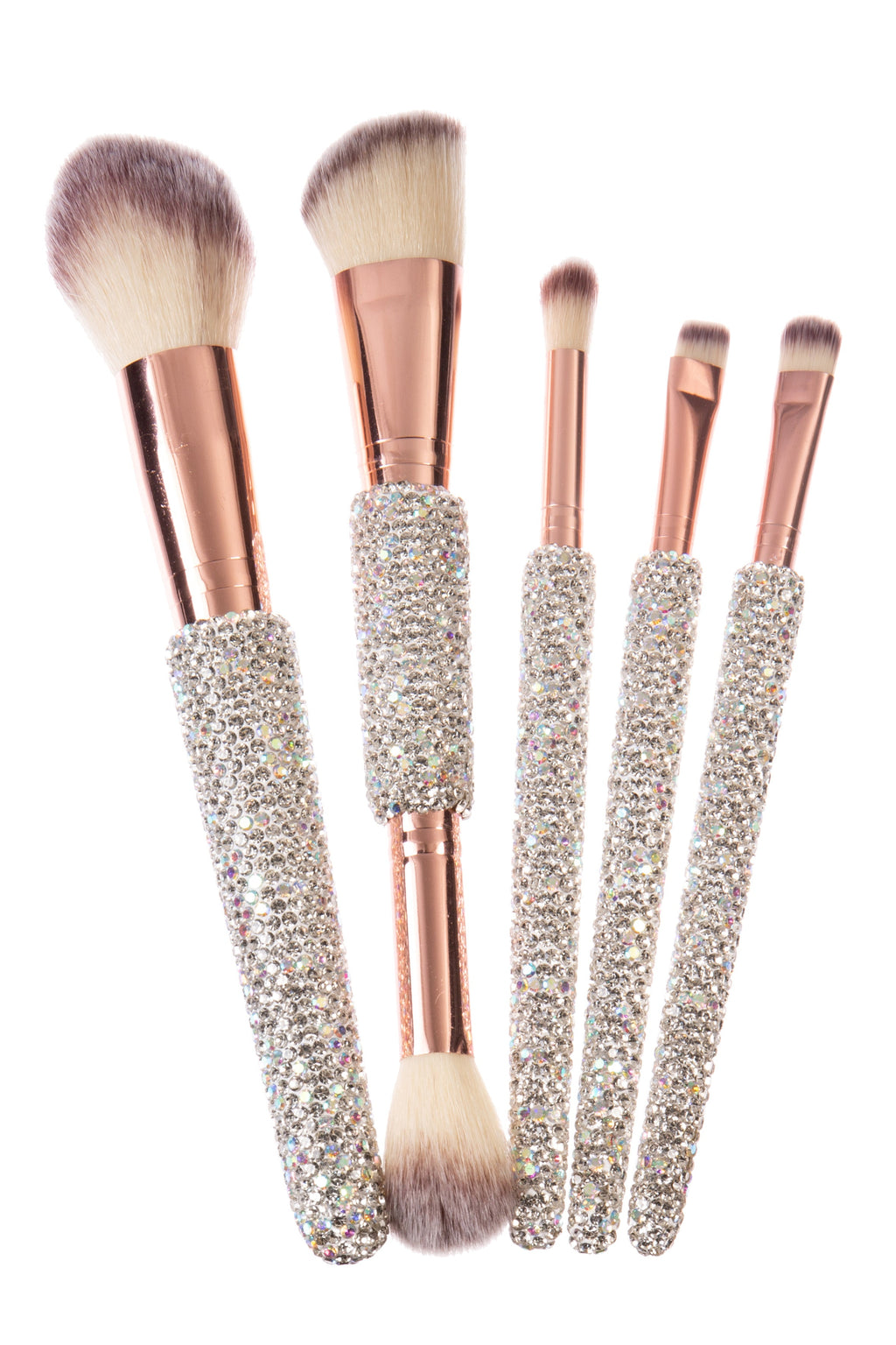 5PCS Ceramic Rhinestone Make Up Brush Set CR0017