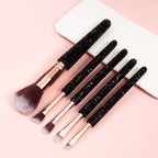 5PCS Ceramic Rhinestone Make Up Brush Set CR0019