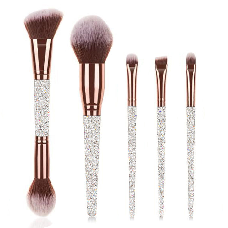 5PCS Ceramic Rhinestone Make Up Brush Set CR0020