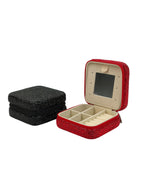 Ceramic Rhinestone Traveling Jewelry Box CR0025