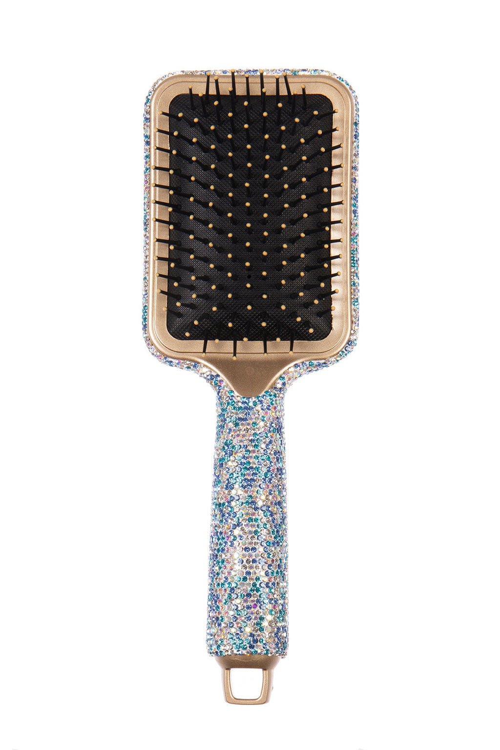 Ceramic Rhinestone Square Hair Brush CR0026