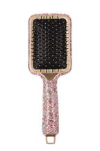Ceramic Rhinestone Square Hair Brush CR0026