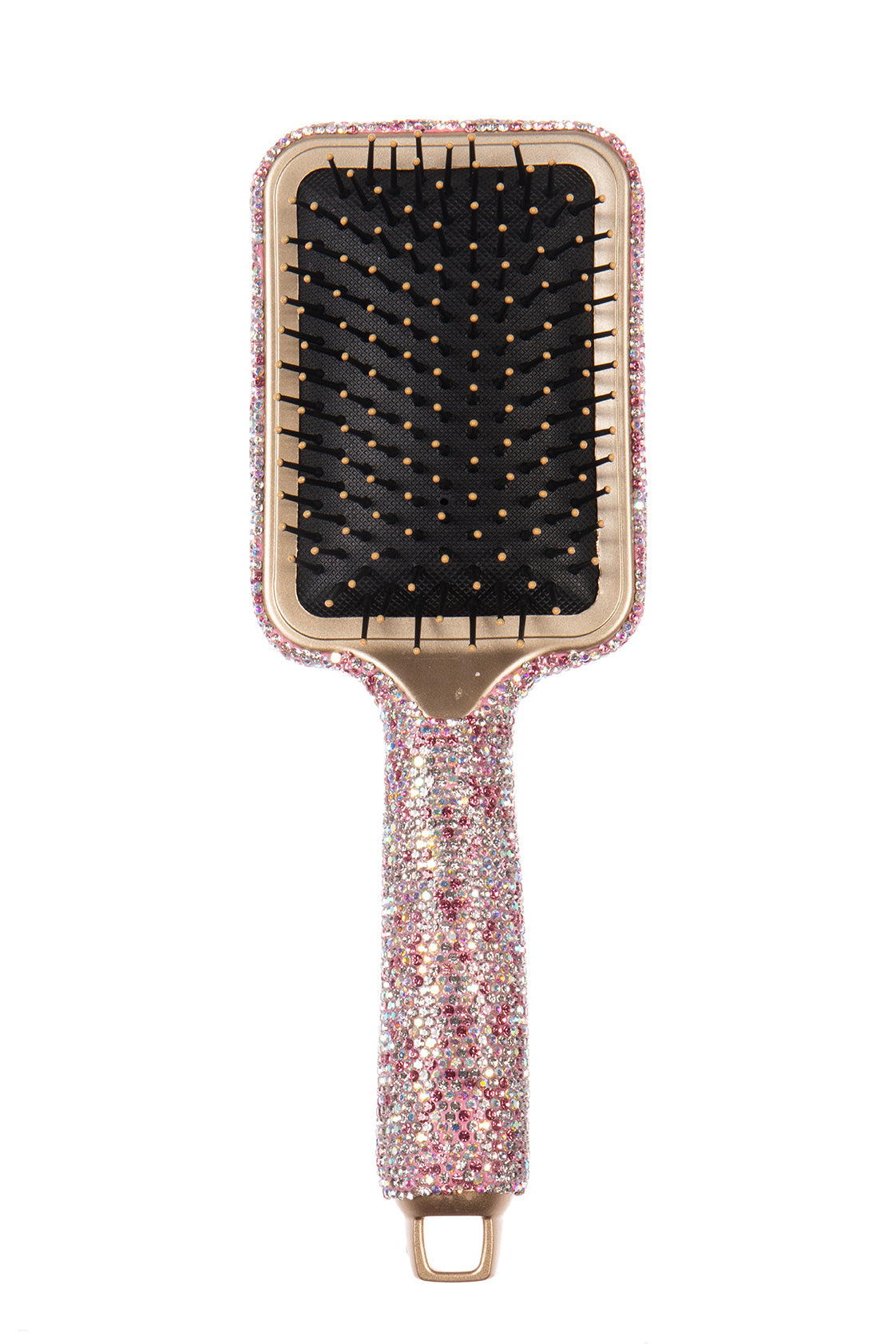 Ceramic Rhinestone Square Hair Brush CR0026