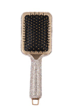 Ceramic Rhinestone Square Hair Brush CR0026