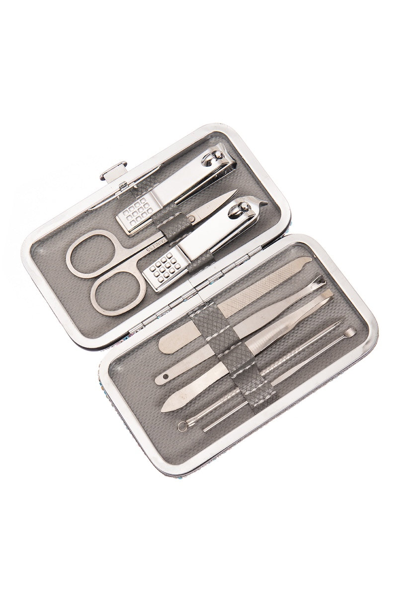 Ceramic Rhinestone Nail Clippers Set CR0035