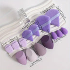 Ceramic Rhinestone 15 PCS Make Up Sponge Set CR0036