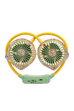 Handmade Rhinestone Neck Fans CR0059