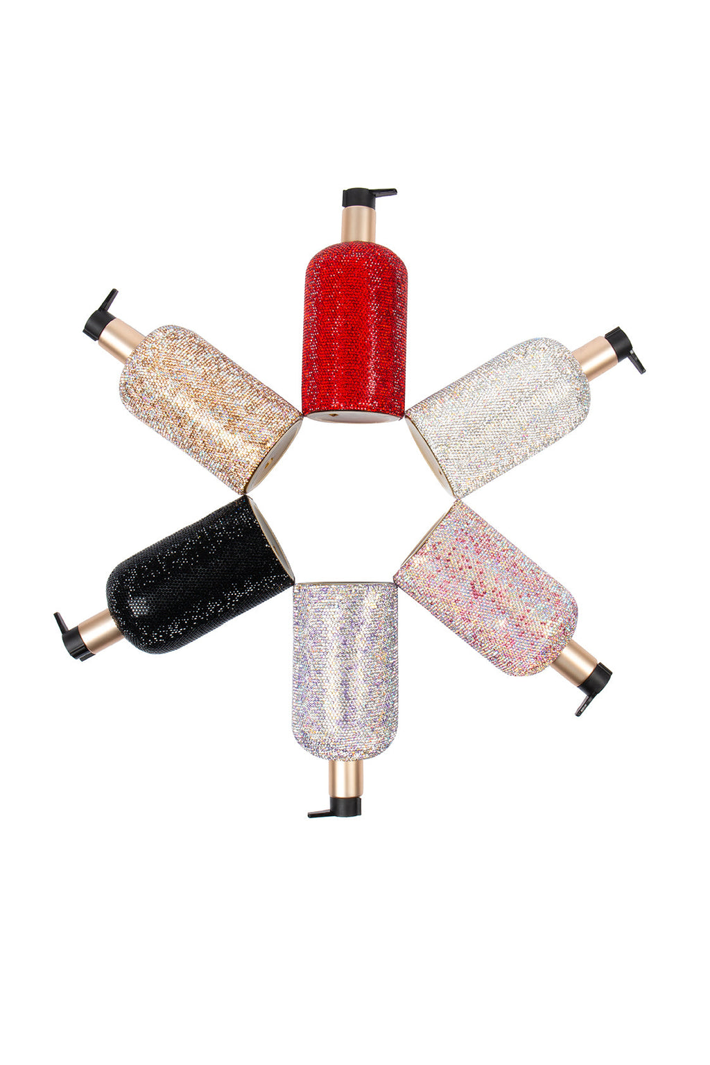 Ceramic Rhinestone Liquid Soap Dispenser CR0060