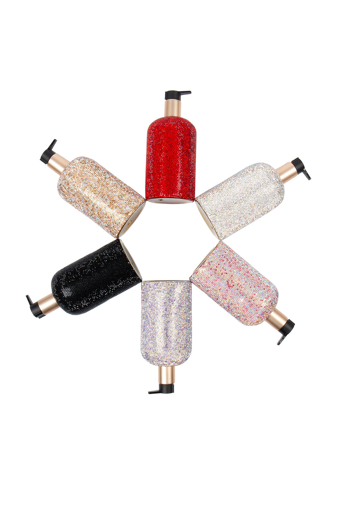 Ceramic Rhinestone Liquid Soap Dispenser CR0060