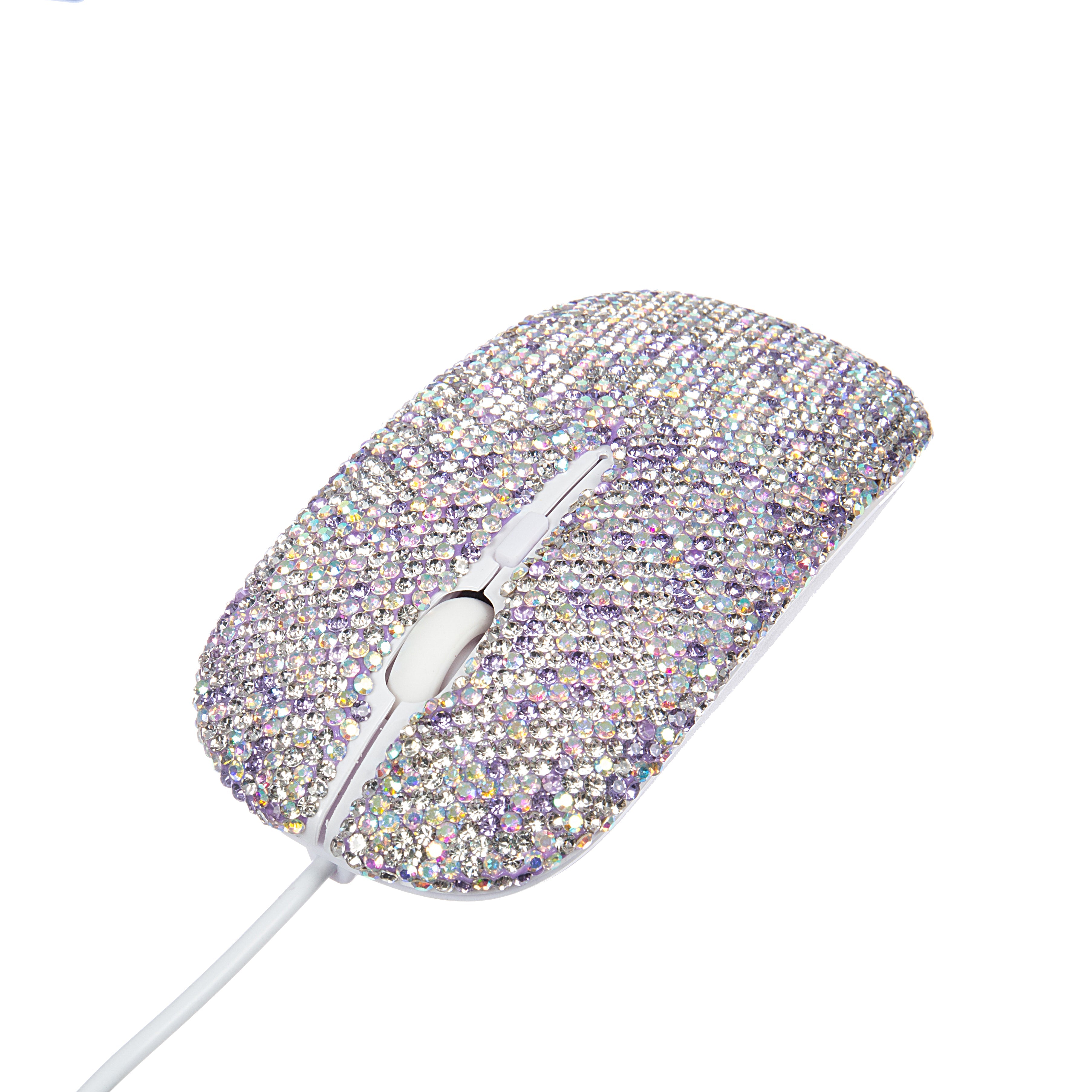 Handmade Rhinestone Wired Mouse CR0074