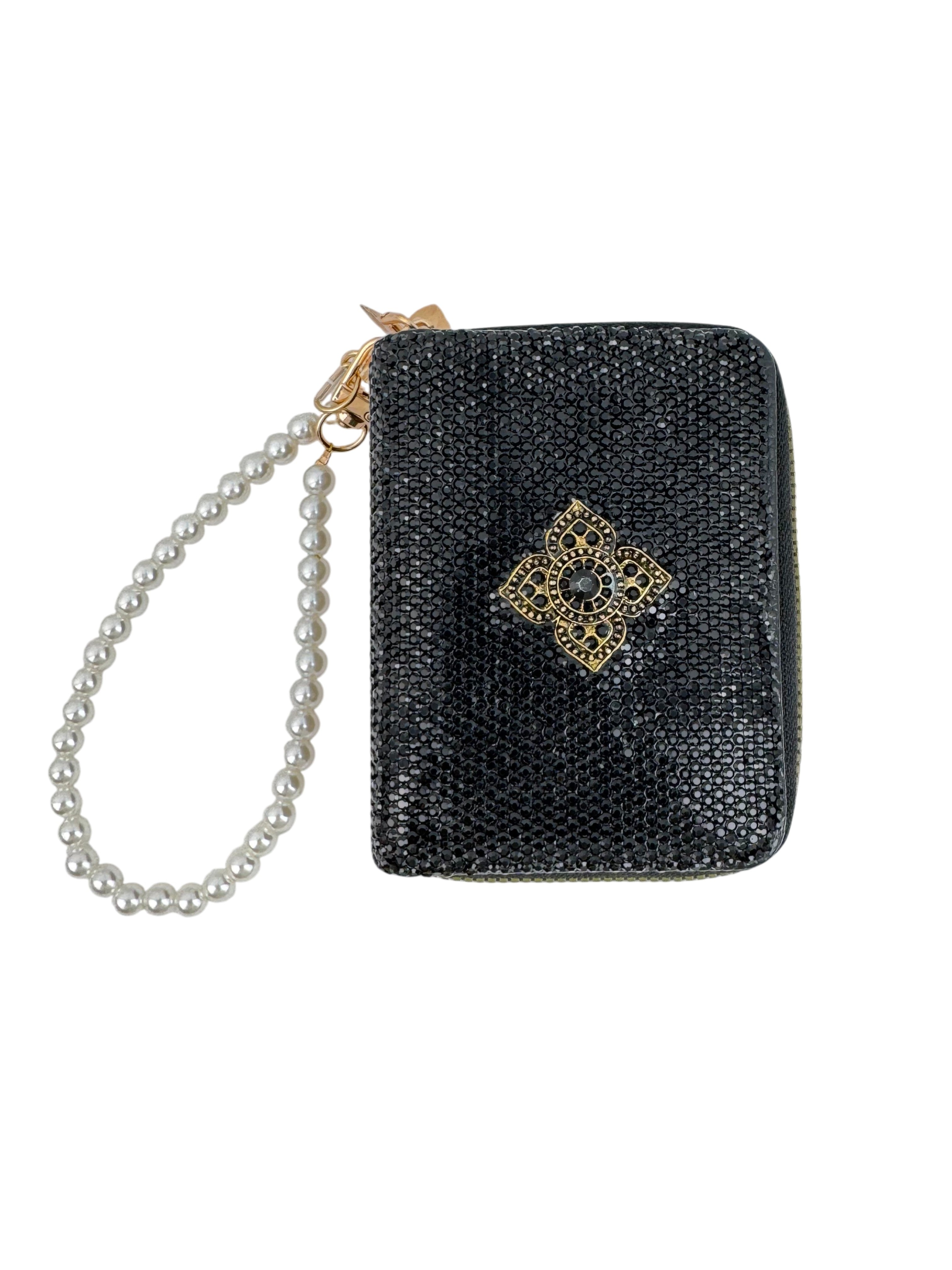 Ceramic Rhinestone Card Wallet CR0079