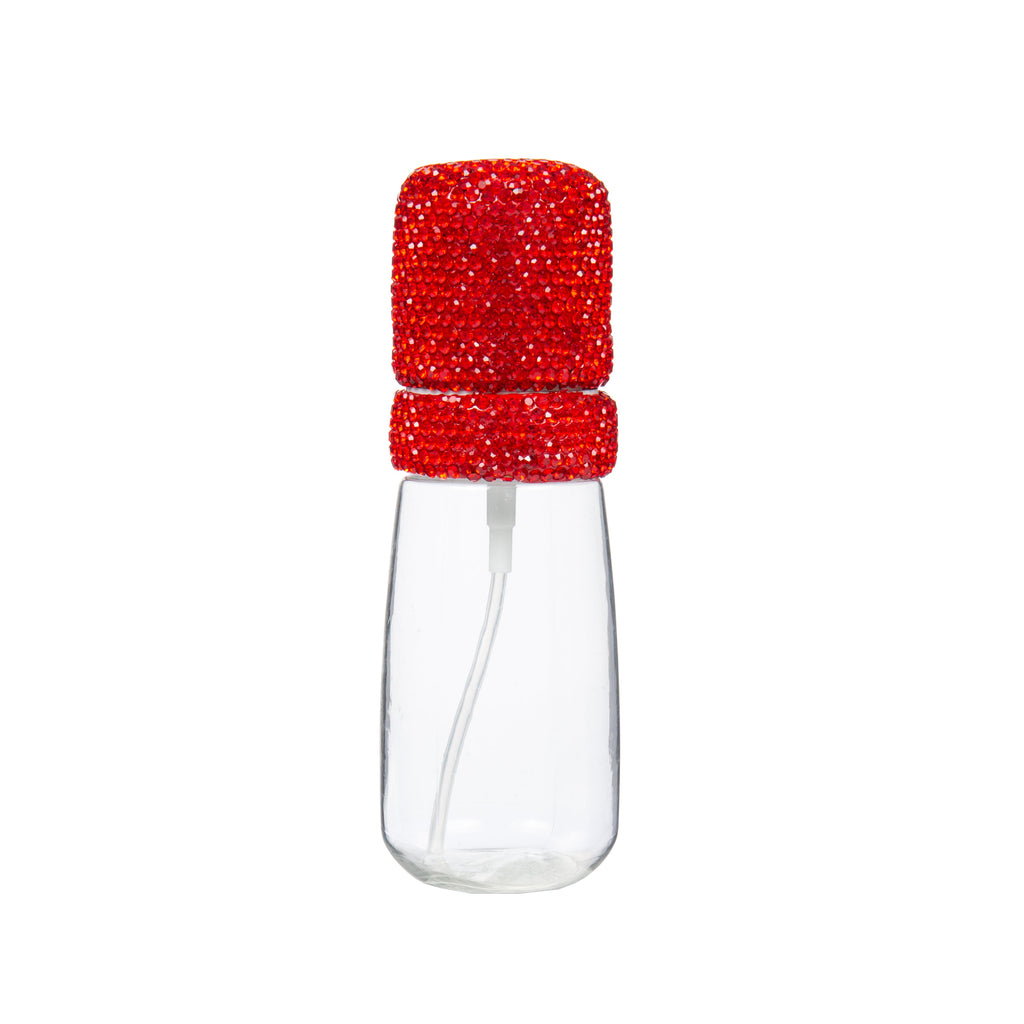 30 mL Ceramic Rhinestone Liquid Bottle CR0081 - Red