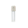 10 mL Ceramic Rhinestone Essential Oil Bottle CR0091 - White