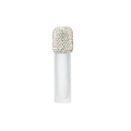 10 mL Ceramic Rhinestone Essential Oil Bottle CR0091 - White
