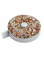 Light Ceramic Rhinestone Tape Measure CR0092 - view 3