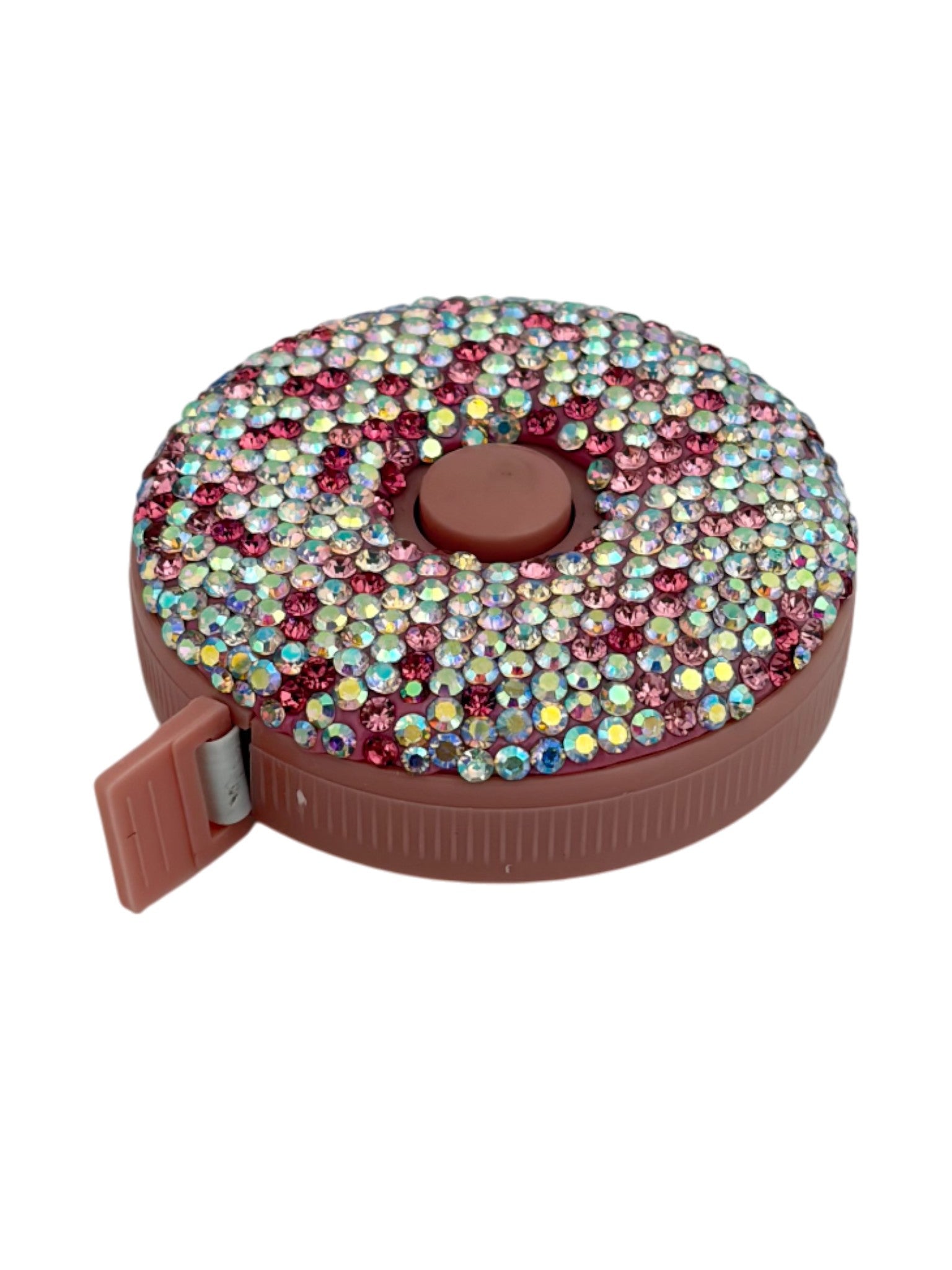 Light Ceramic Rhinestone Tape Measure CR0092