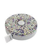 Light Ceramic Rhinestone Tape Measure CR0092