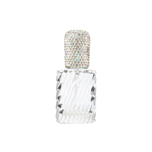 10 mL Ceramic Rhinestone Spray Bottle CR0094 - White