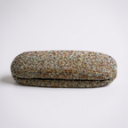 Ceramic Rhinestone Glasses Box CR0096