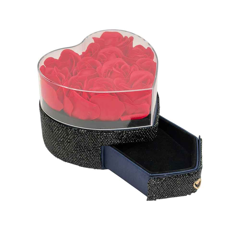 Ceramic Rhinestone Jewelry Box CR0099 - view 8