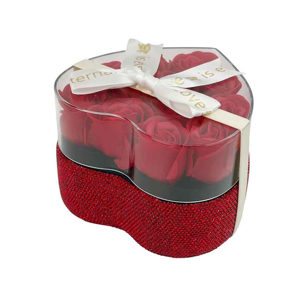 Ceramic Rhinestone Jewelry Box CR0099 - view 10