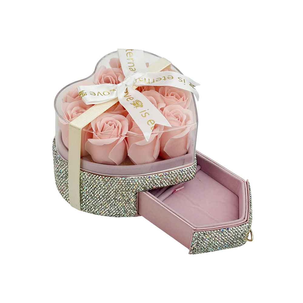 Ceramic Rhinestone Jewelry Box CR0099 - view 6