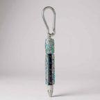 Multi Functional Pen Stylus and Tools Ceramic Rhinestones Keychain CR0113