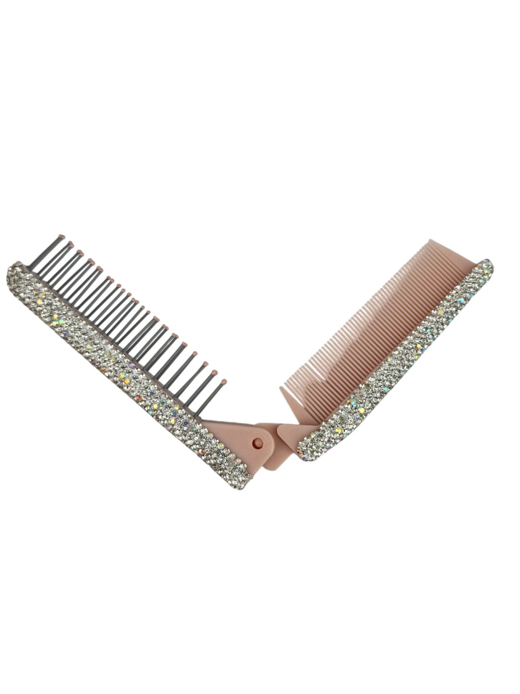 Ceramic Rhinestone Folding Comb CR0121