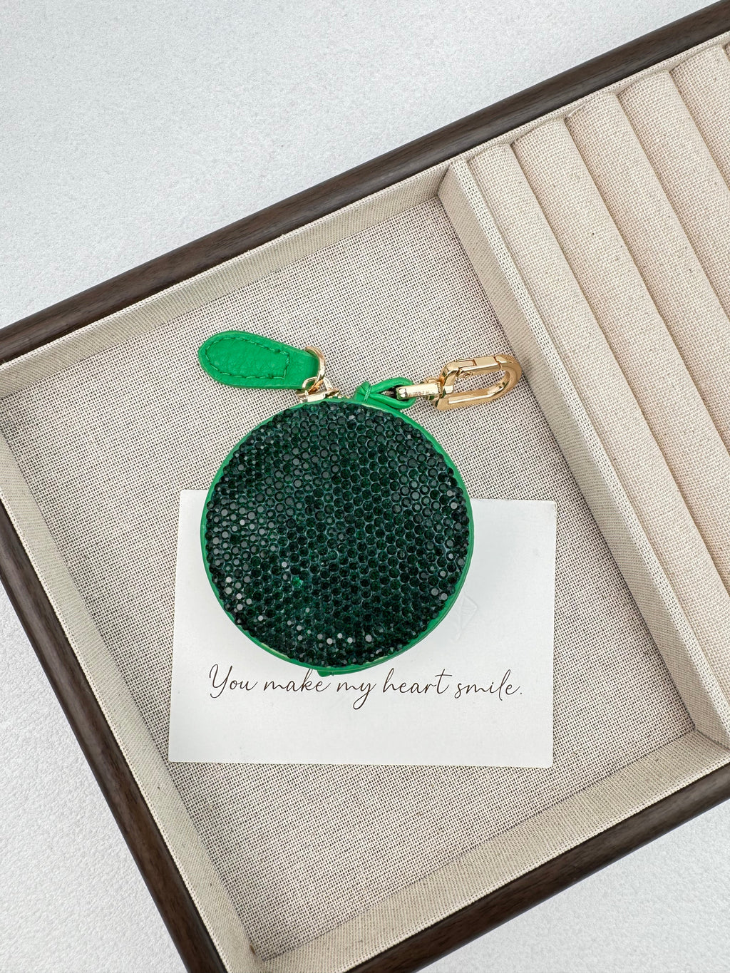 Watermelon Rhinestone Keychain CR0150