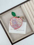 Strawberry Rhinestone Keychain CR0152