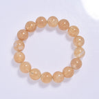 Citrine Quartz  Stone Stretch Bracelet B1981-10MM