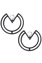 Torus Geometry Acrylic Earrings E4786