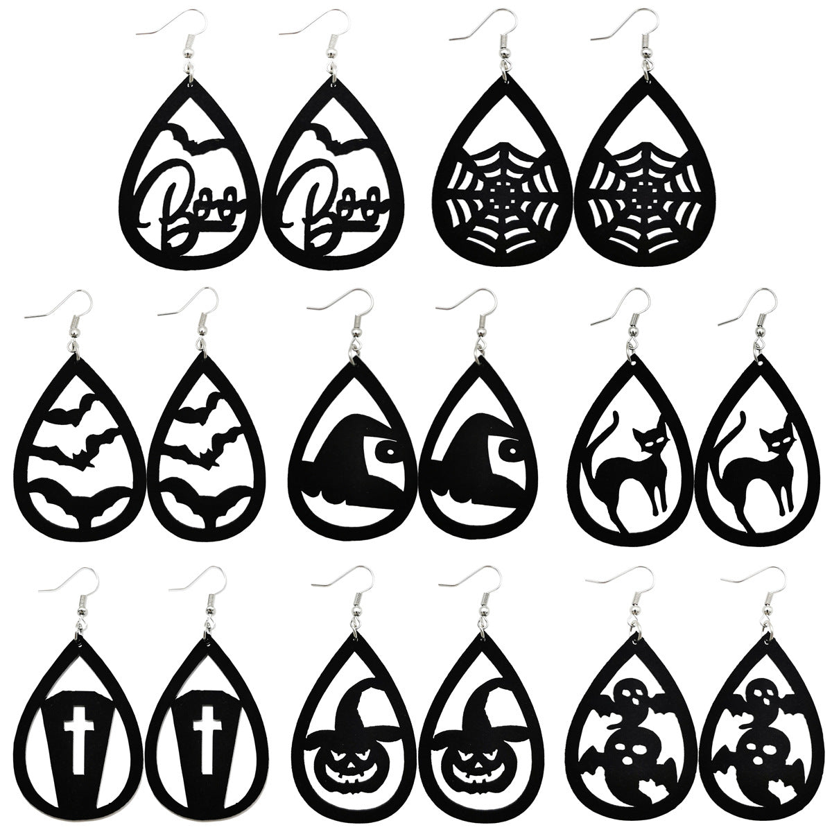 Ghost Acrylic Earrings E4947