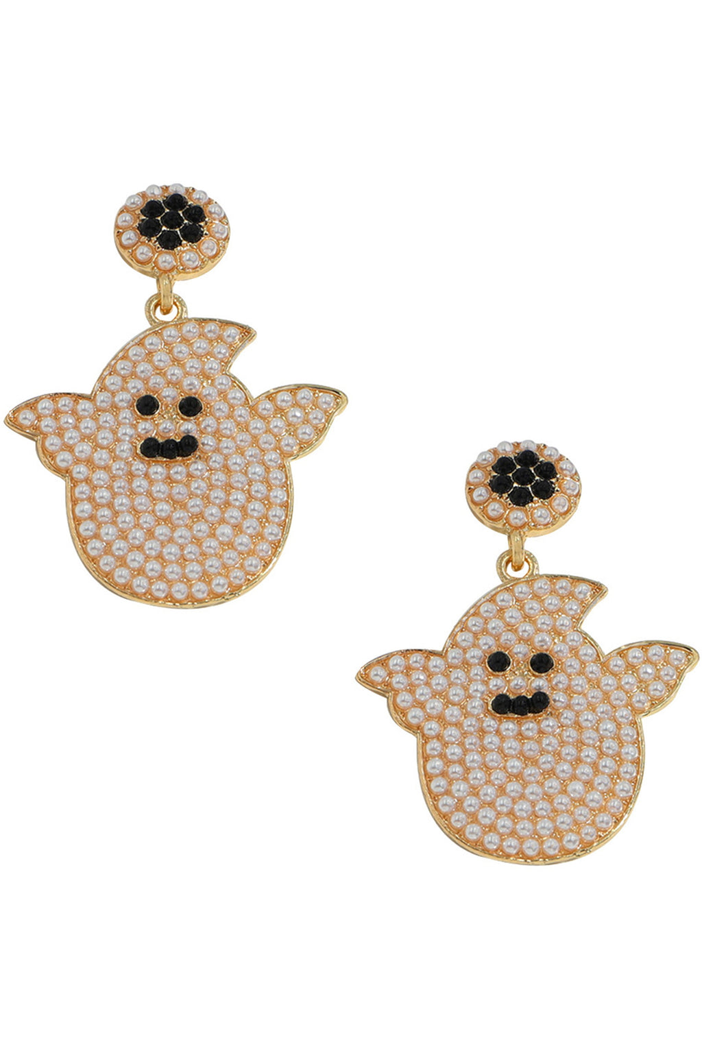 Ghost Rhinestone Earrings E5022