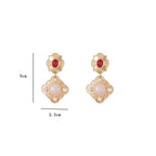 Baroque Pearl Earrings E5058