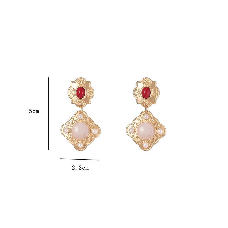 Baroque Pearl Earrings E5058
