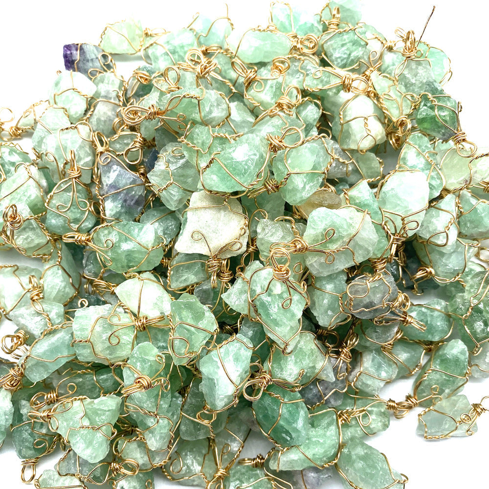 Irregular Natural Stone Earrings E5095